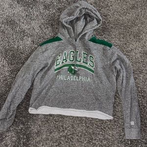 Cropped Philadelphia Eagles hoodie